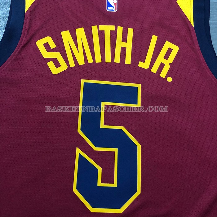 Maillot Cleveland Cavaliers Dennis Smith JR. NO 5 Icon 2018 Rouge